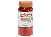 Glitter 1mm pot 400g rood